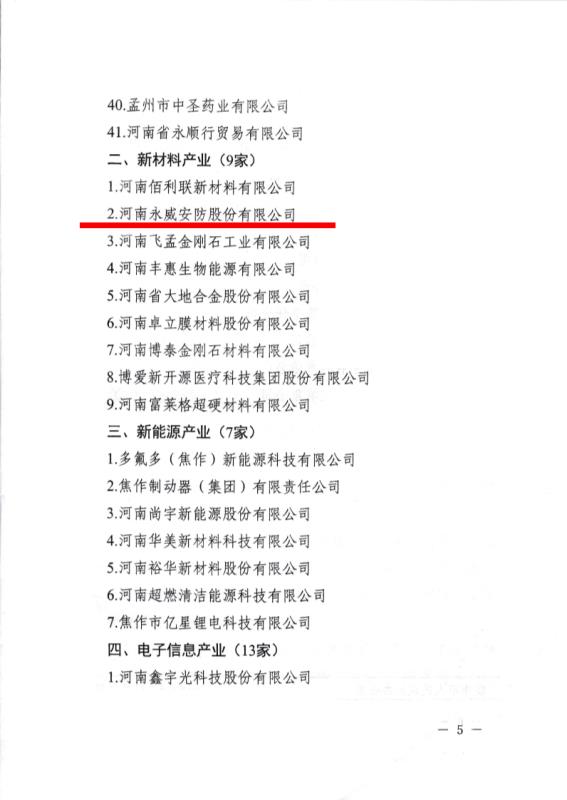 喜報丨永威安防公司獲焦作市工業(yè)企業(yè)經(jīng)濟(jì)質(zhì)量效益獎 喜報丨永威安防公司獲焦作市工業(yè)企業(yè)經(jīng)濟(jì)質(zhì)量效益獎